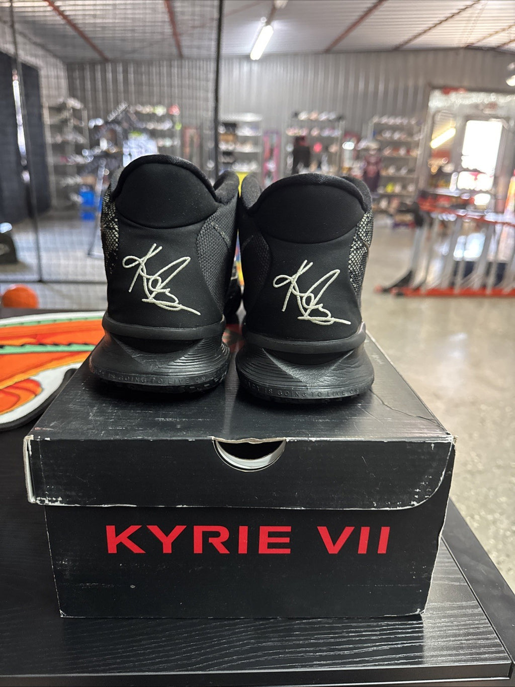 Size 12 - Nike Kyrie 7 Black Blue