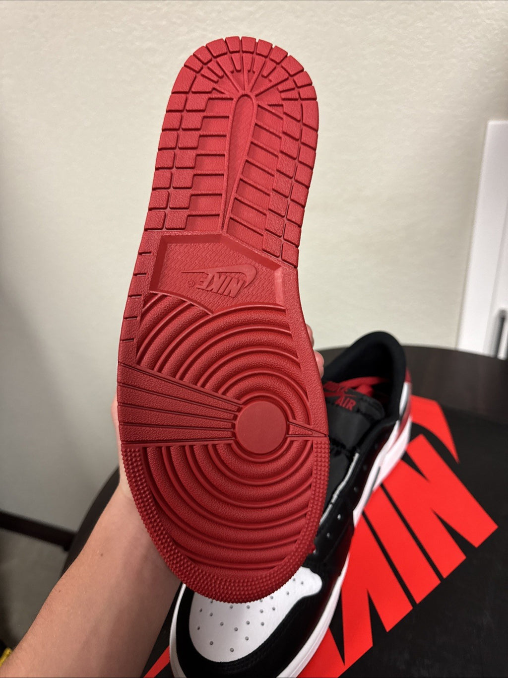 Size 13 - Air Jordan 1 Low OG Black Toe CZ0790-106 GS