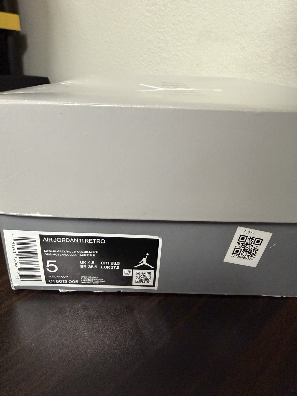 Size 5 - Jordan 11 Retro High Cool Grey