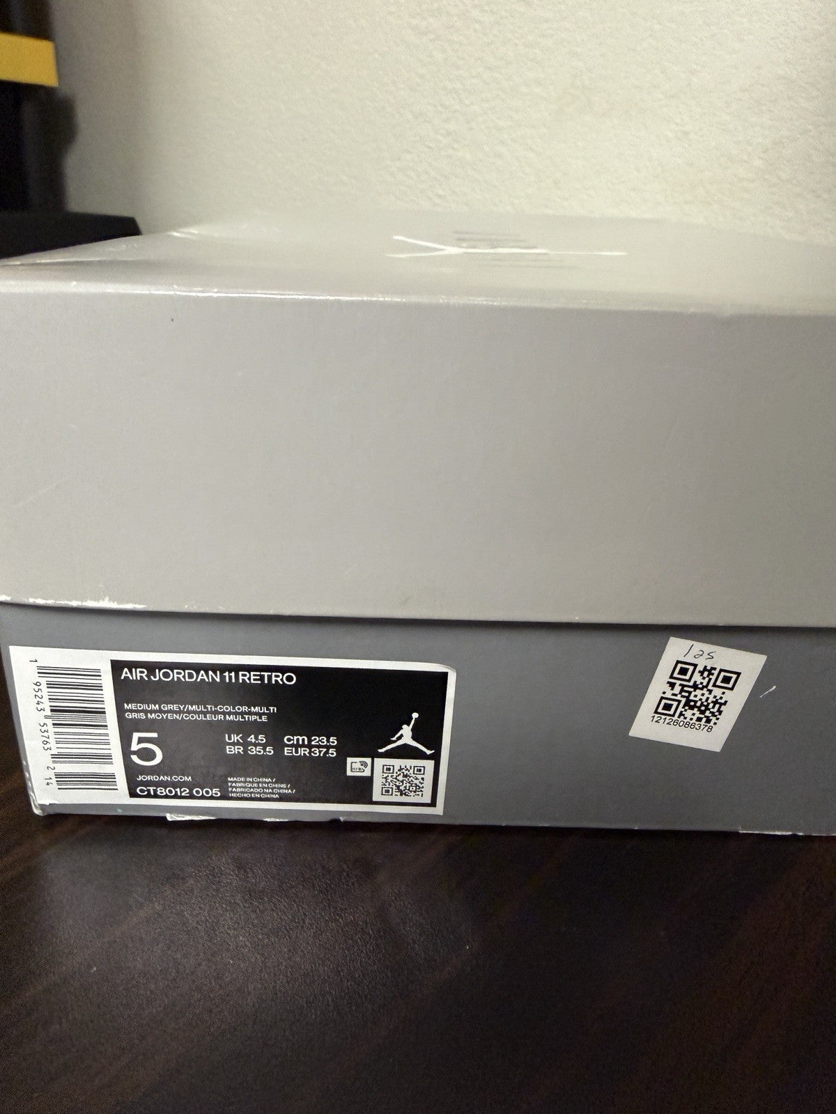 Size 5 - Jordan 11 Retro High Cool Grey