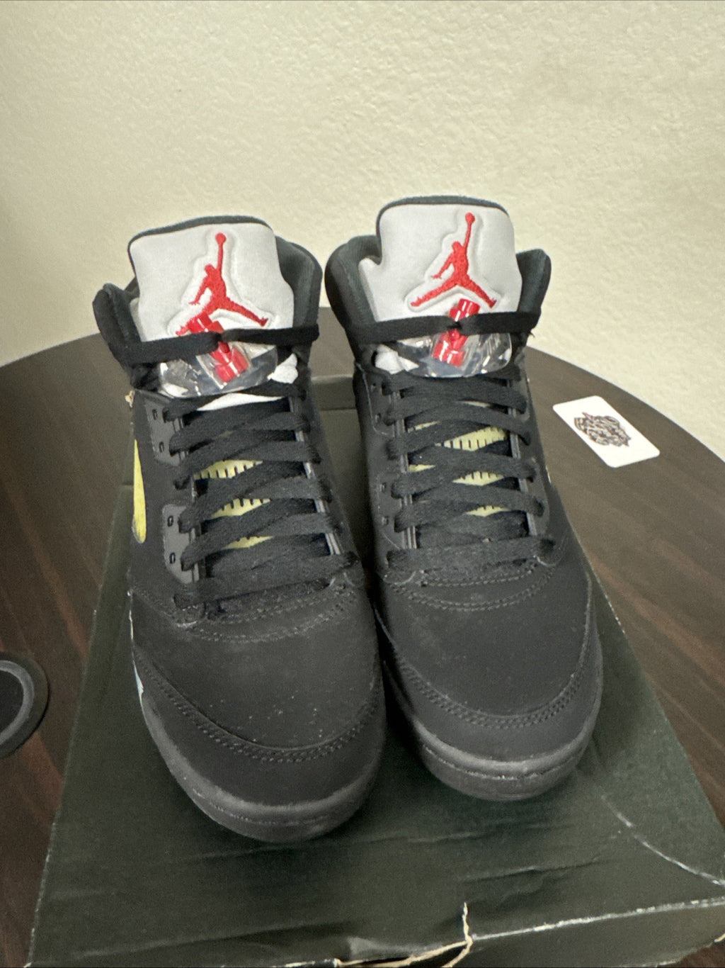 2016 jordan black metallic 5 size 5y