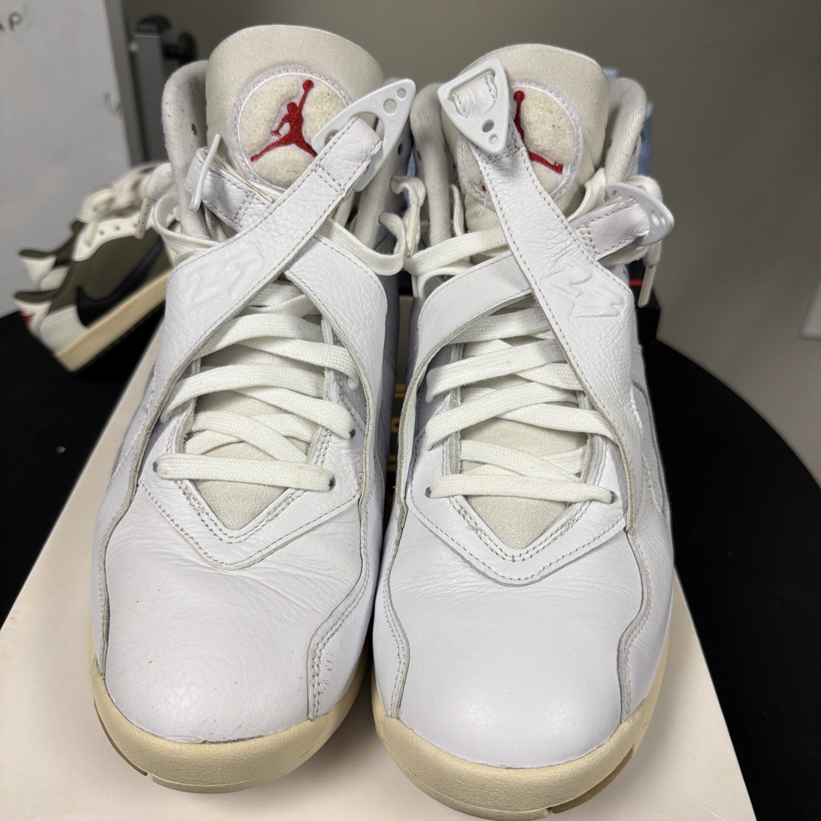 Size 13 - OVO x Air Jordan 8 Retro White
