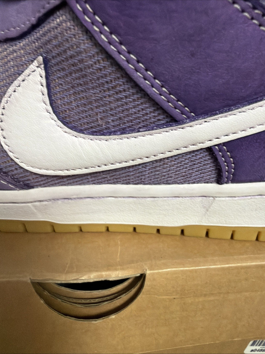 Size 10 - Nike Dunk SB Low Unbleached Pack - Lilac