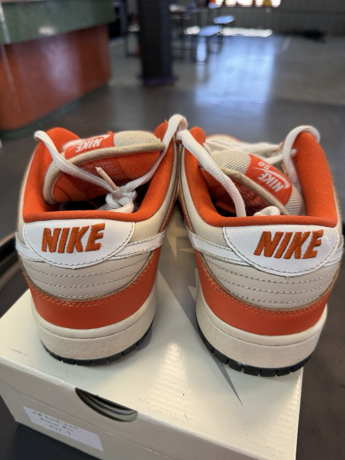 Size 9 - Nike Dunk SB Low Orange Box
