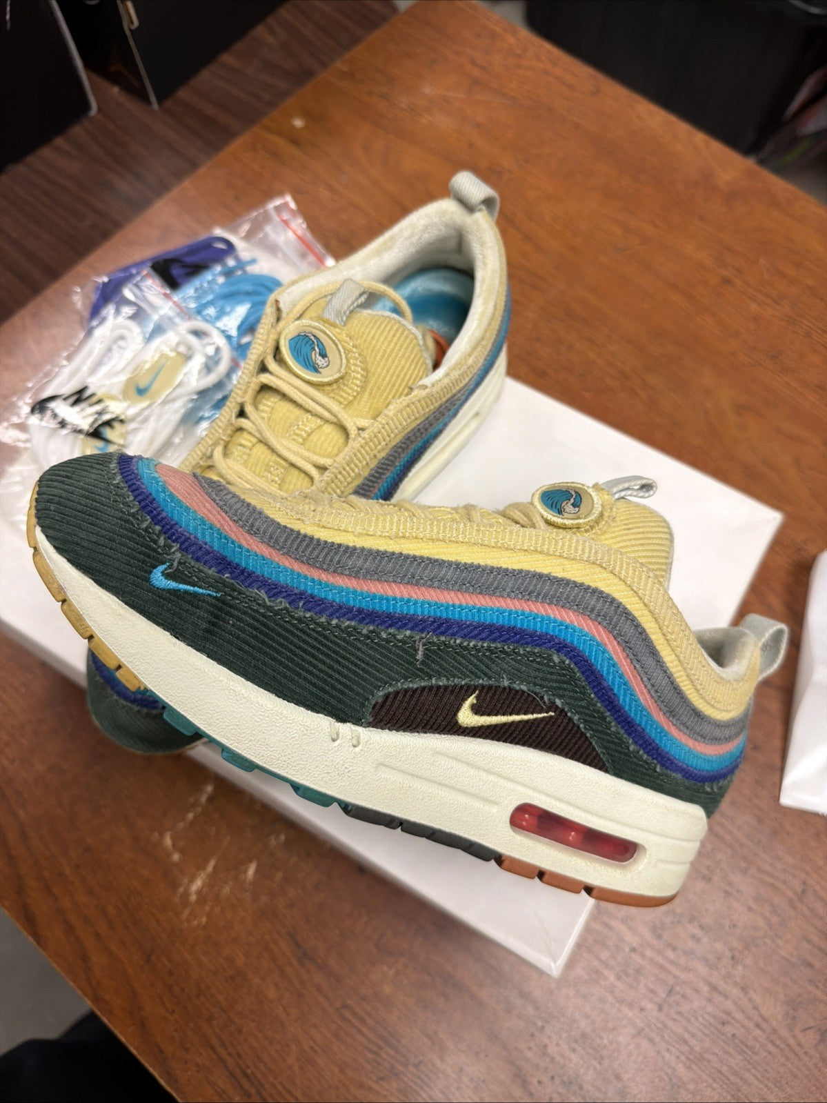 VNDS - SIZE 6.5 - NIKE AIR MAX 97/1 SEAN WOTHERSPOON - LACES | NO  - RARE SIZE!!