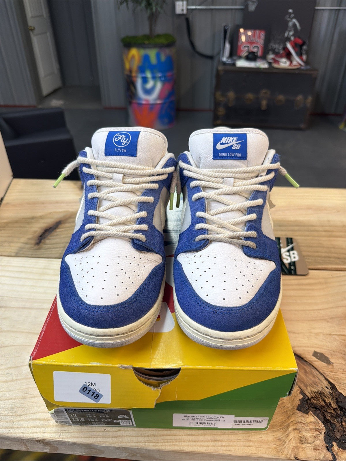 Nike SB Dunk Low Fly Streetwear Gardenia - Size 12 - DQ5130-400