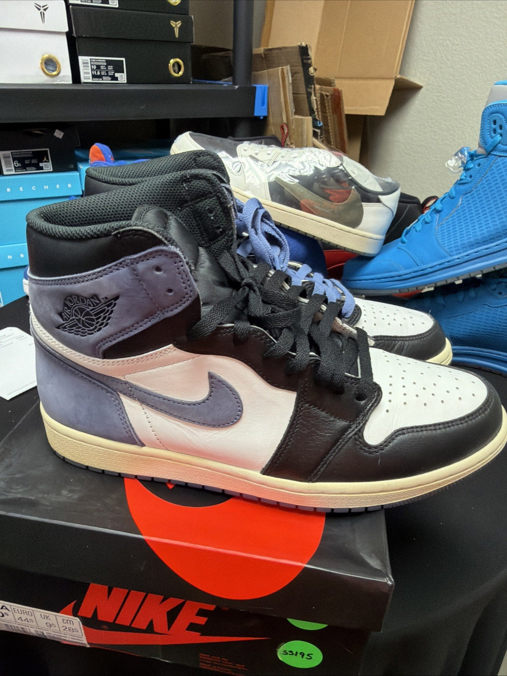 Size 10.5 - Air Jordan 1 Retro OG High Best Hand in the Game - Blue Moon