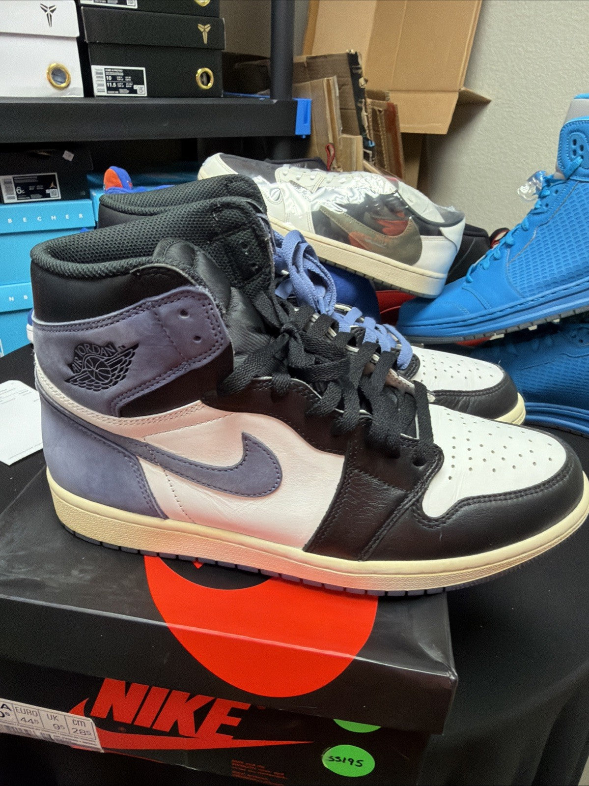 Size 10.5 - Air Jordan 1 Retro OG High Best Hand in the Game - Blue Moon