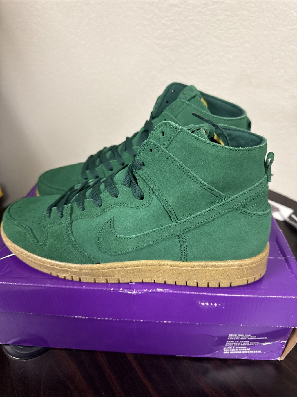 Size 10.5 - Nike Dunk Pro Decon SB High Gorge Green *Brand New*