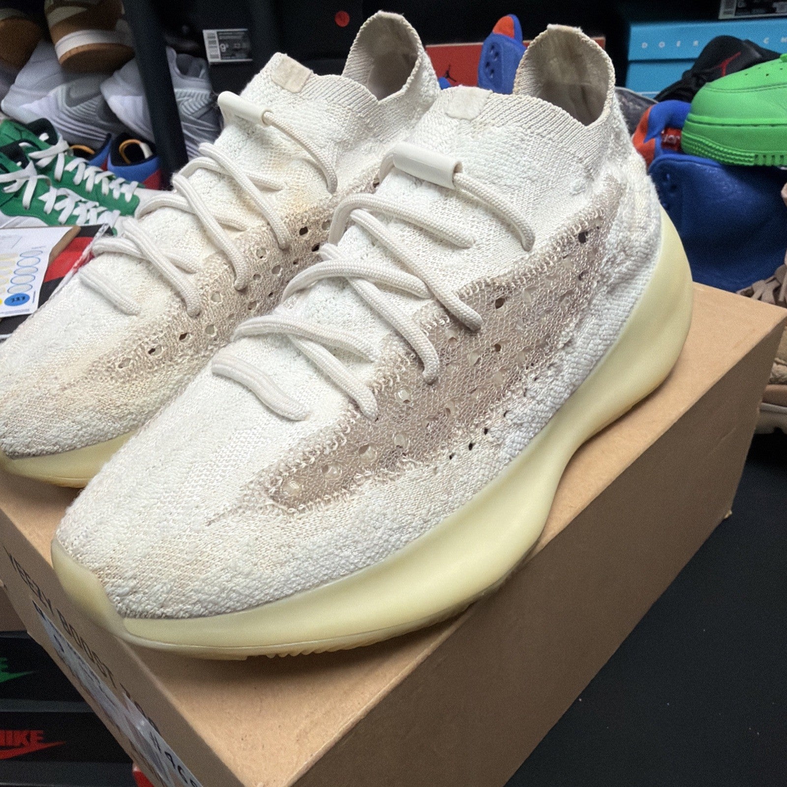 Size 9 - adidas Yeezy Boost 380 Calcite Glow (227)