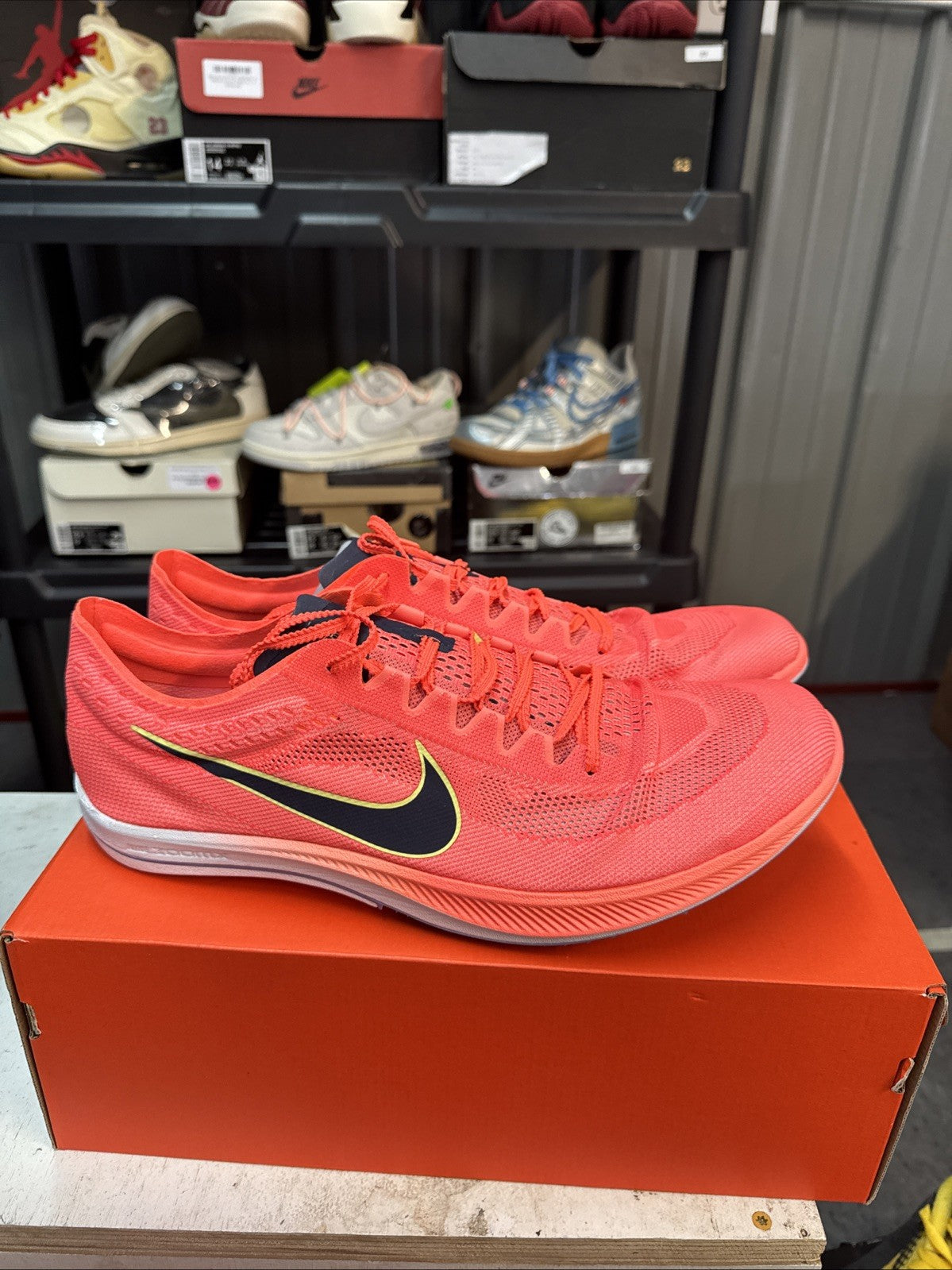 Size 15 - Nike ZoomX Dragonfly ‘Bright Mango’ Track Spikes