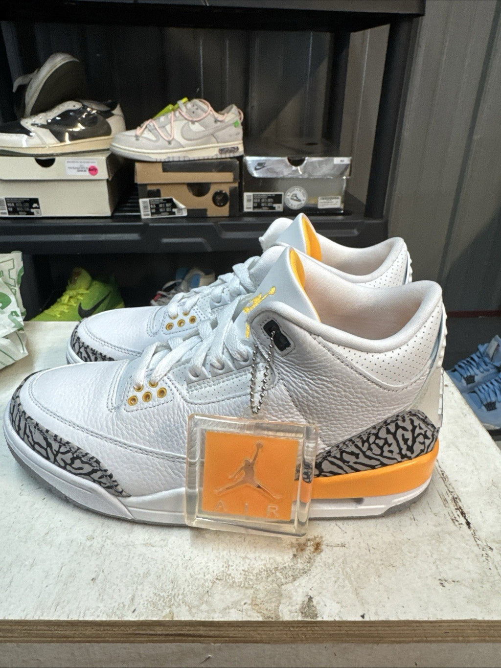 Size 7.5W - Air Jordan 3 Retro Laser Orange | Replacement Box
