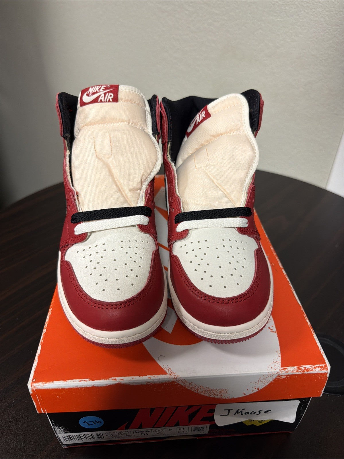 Air Jordan 1 Retro High OG "LOST AND FOUND" 2022-Size 5.5 Y(GS) Complete Box