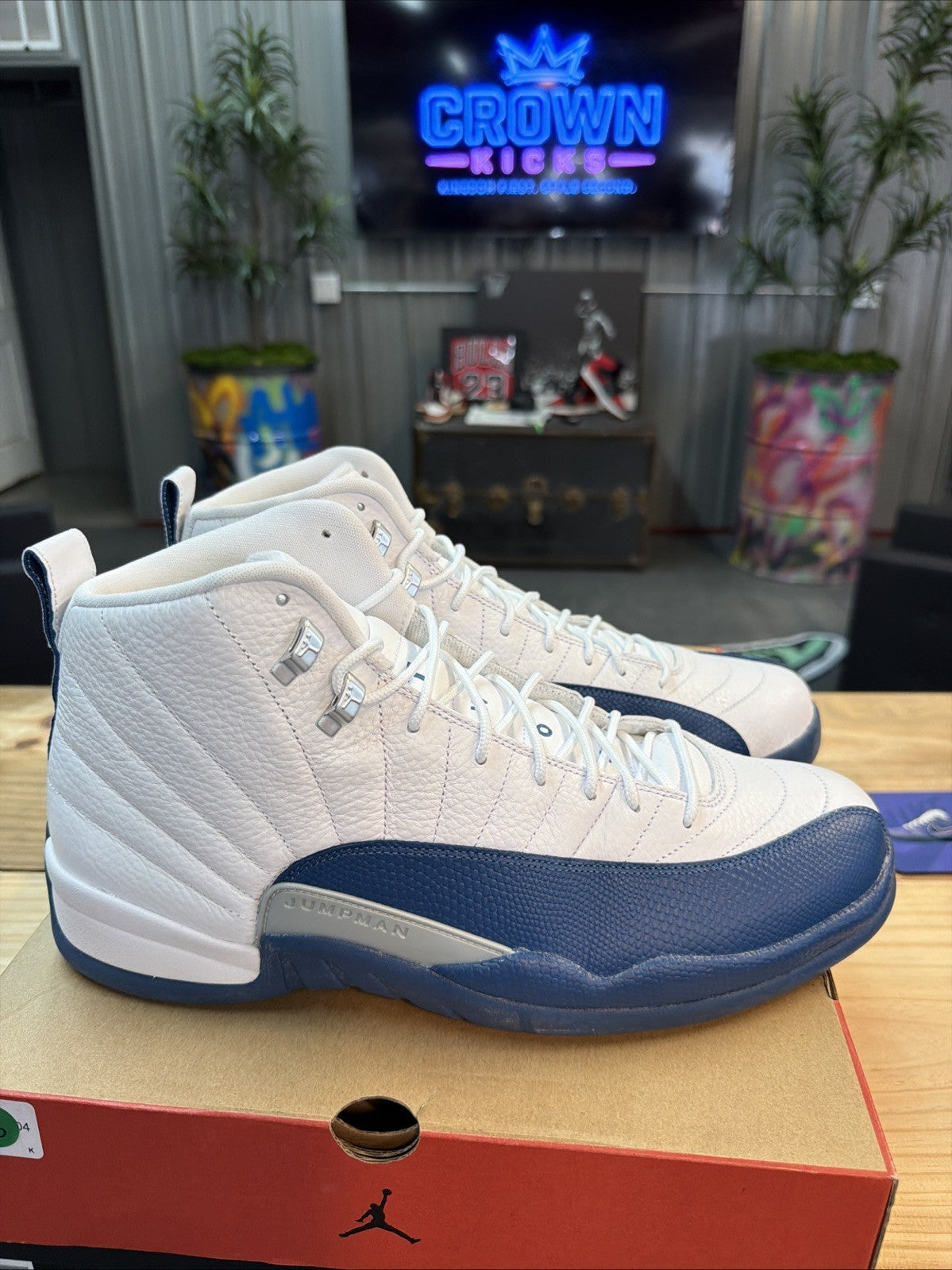 Jordan 12 French Blue Size 14 
