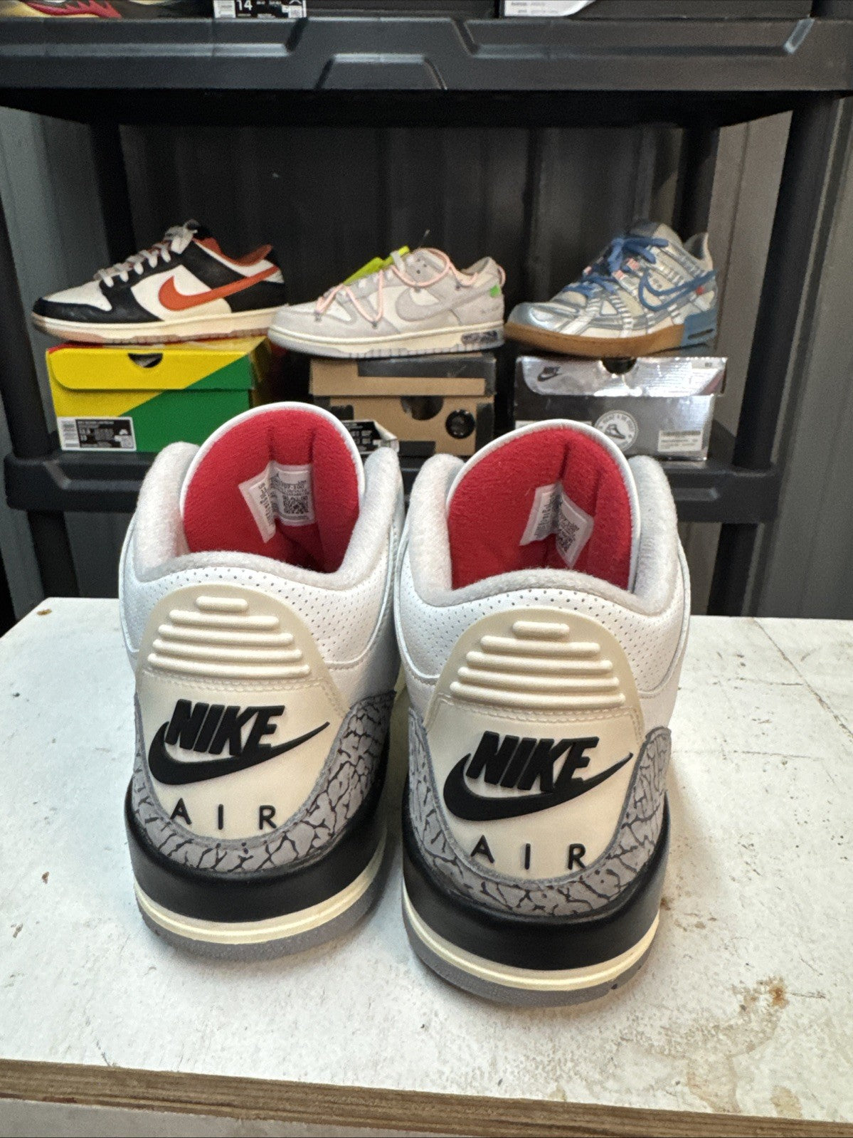 Size 11 -Jordan Air Jordan 3 Retro White Cement | No Box