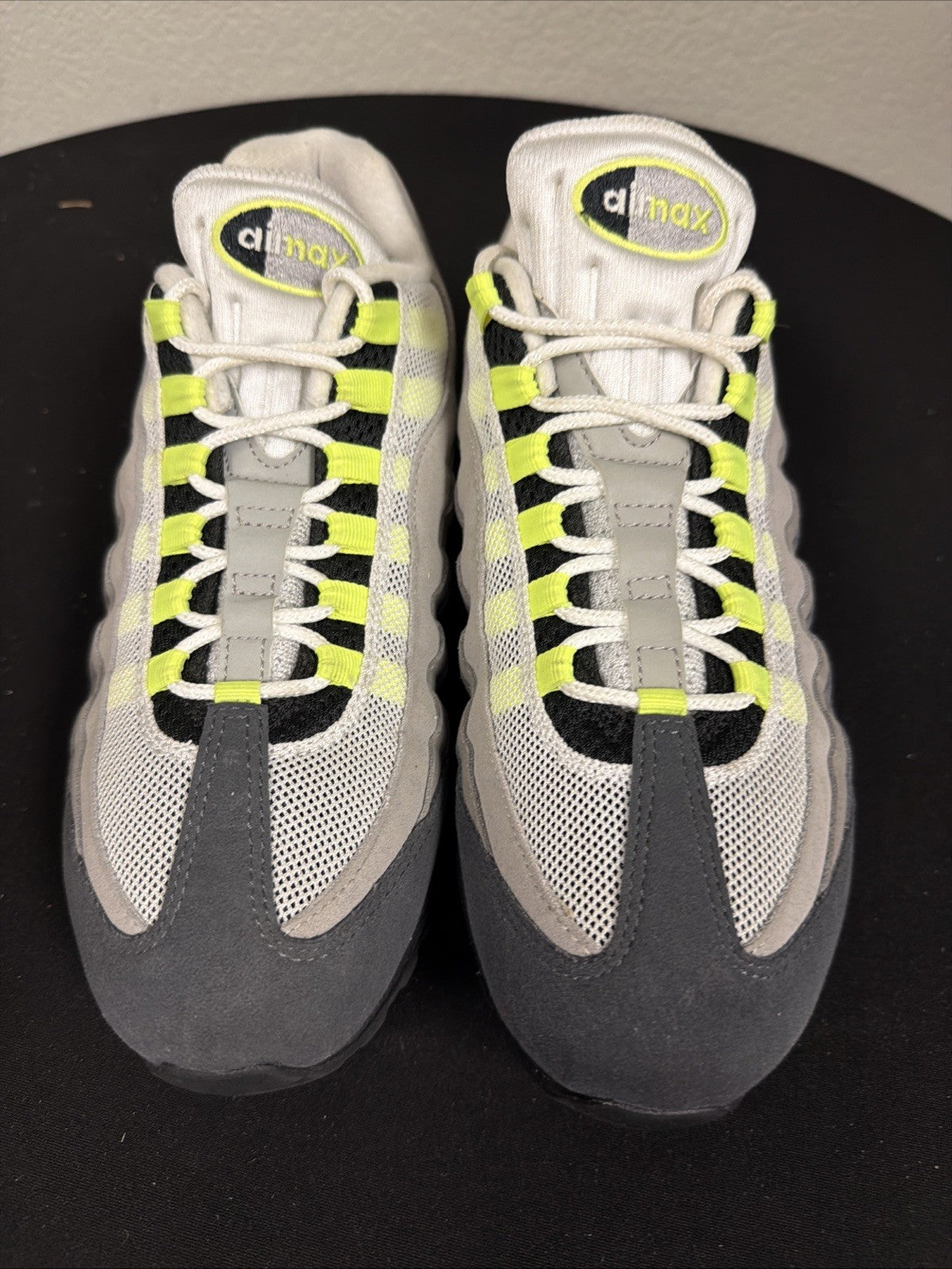 Nike Air Max 95 OG Neon 2015 Men's Size 9 Black/Grey/Green 554970-071
