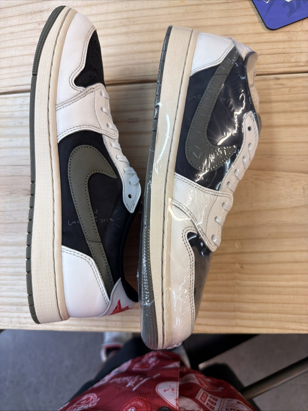WMNS Jordan 1 Low OG SP Travis Scott Olive Size 12 WMNS VNDS