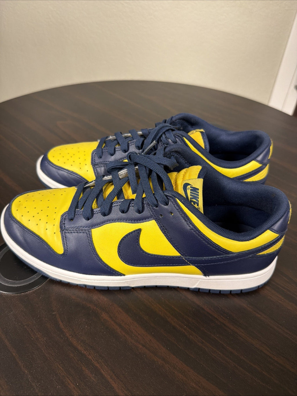 NIKE Dunk Low 'Michigan' Shoes / Sneakers Men’s Size 10.5 DD1391-700