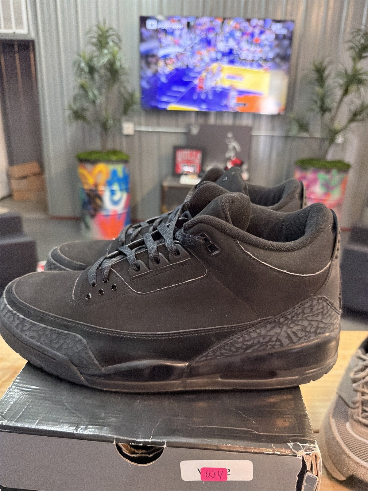 Size 13 - Air Jordan 3 Retro Black Cat