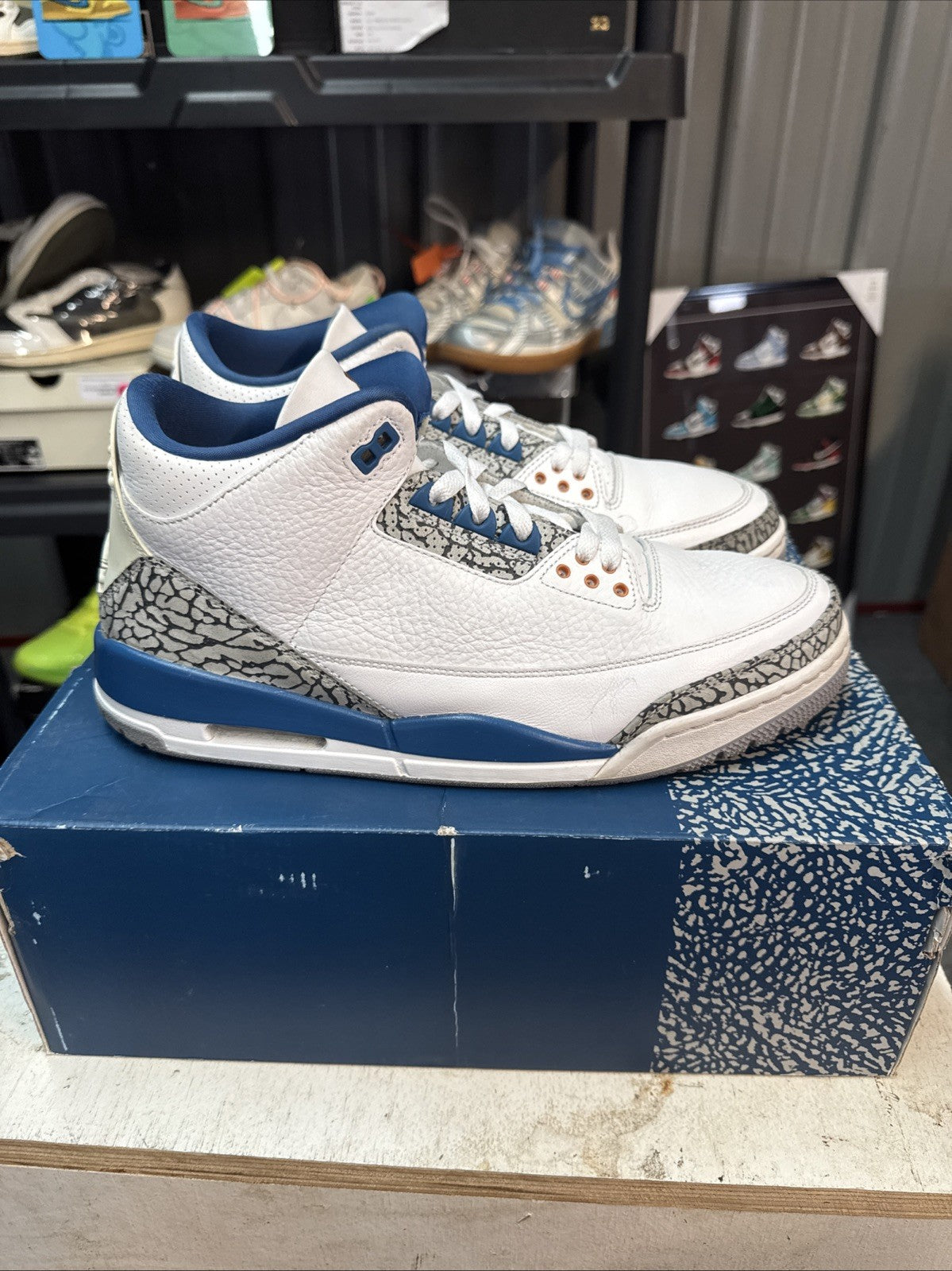 Size 11.5 - Jordan 3 Retro Mid Washington Wizards