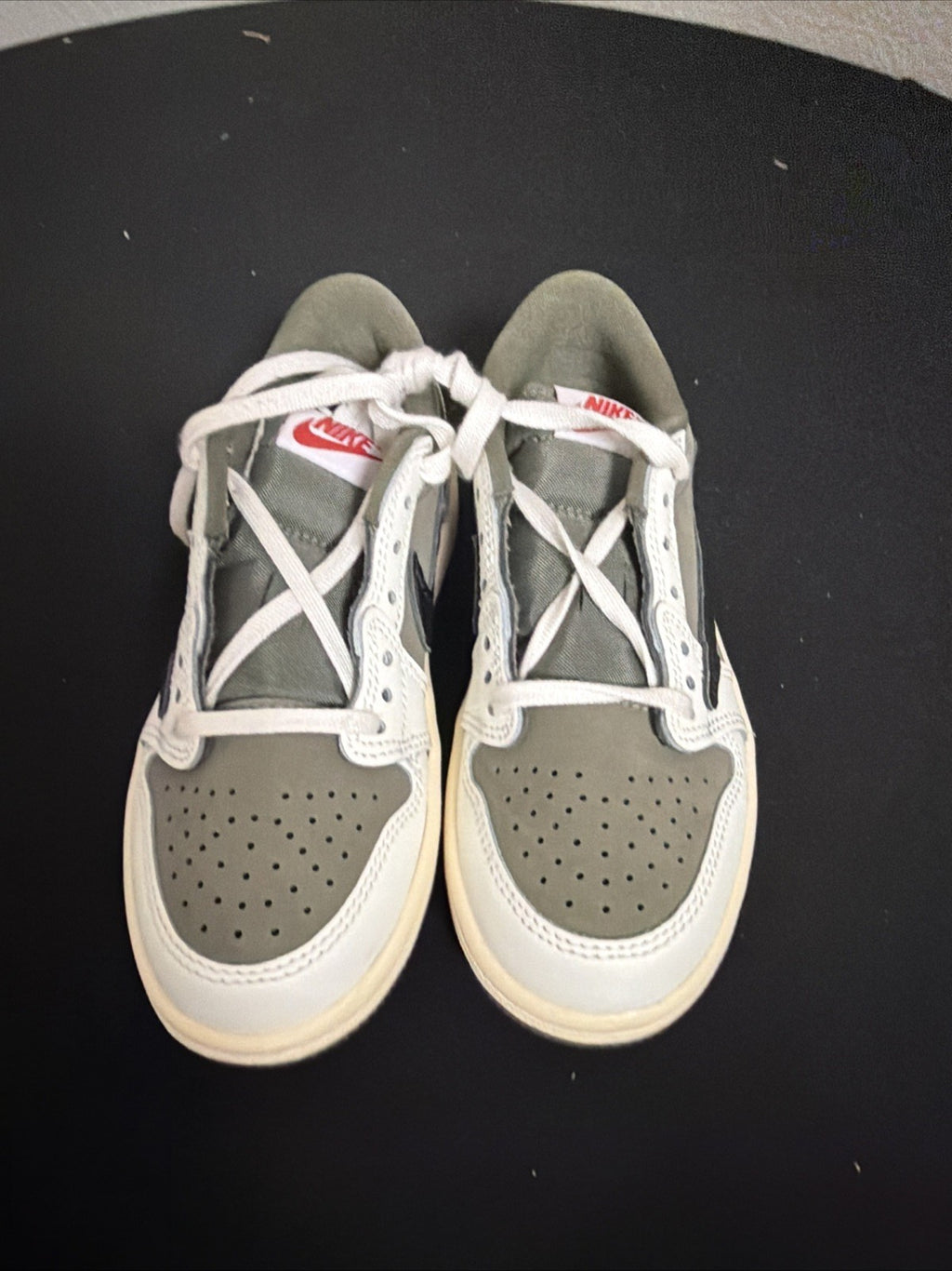 Air Jordan 1 Retro Low OG SP (PS) Travis Scott Medium Olive DO5442-200 Size 12c