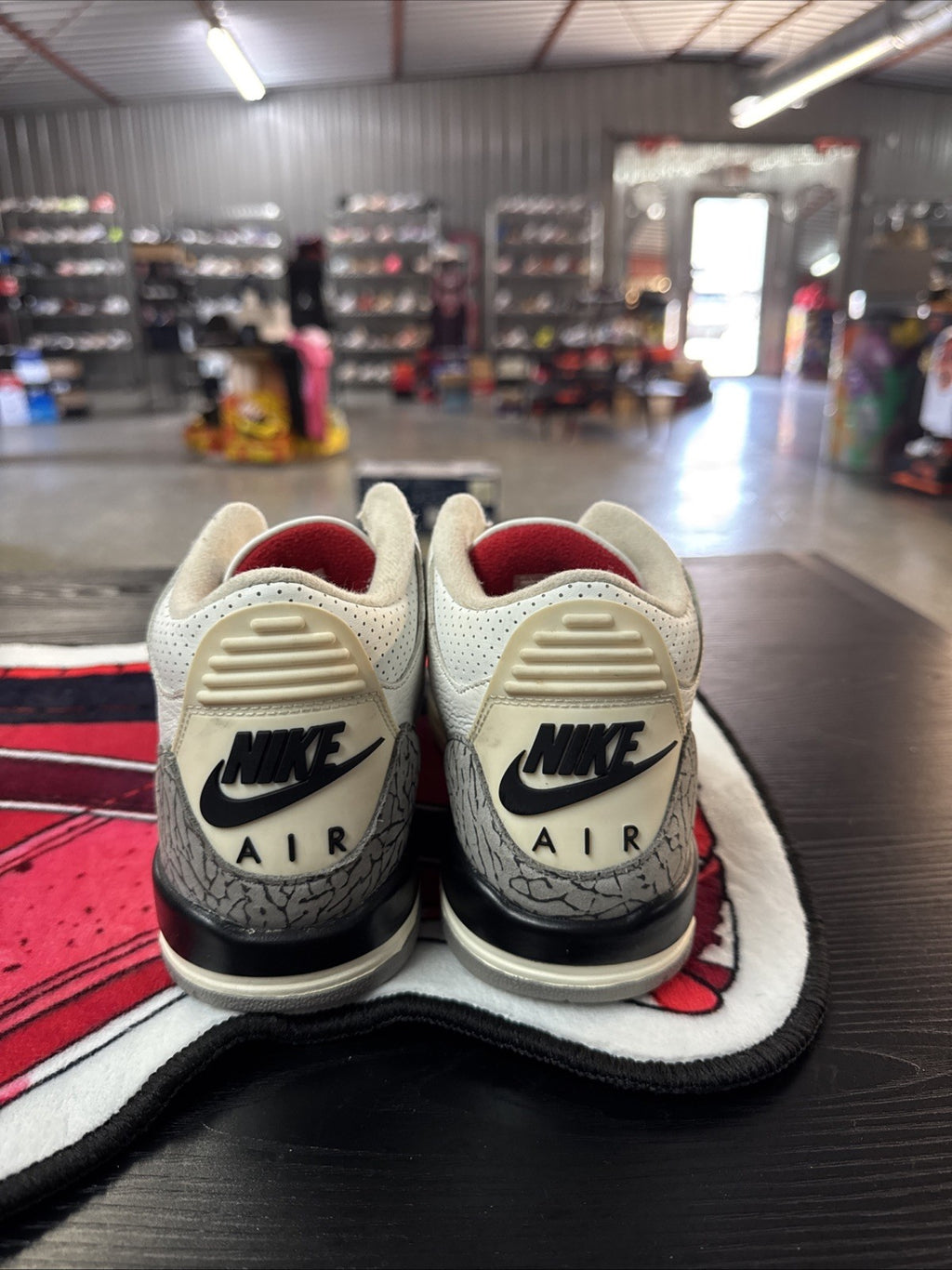 Size 6.5y - Nike Air Jordan 3 Retro Elephant Print | Replacement Box