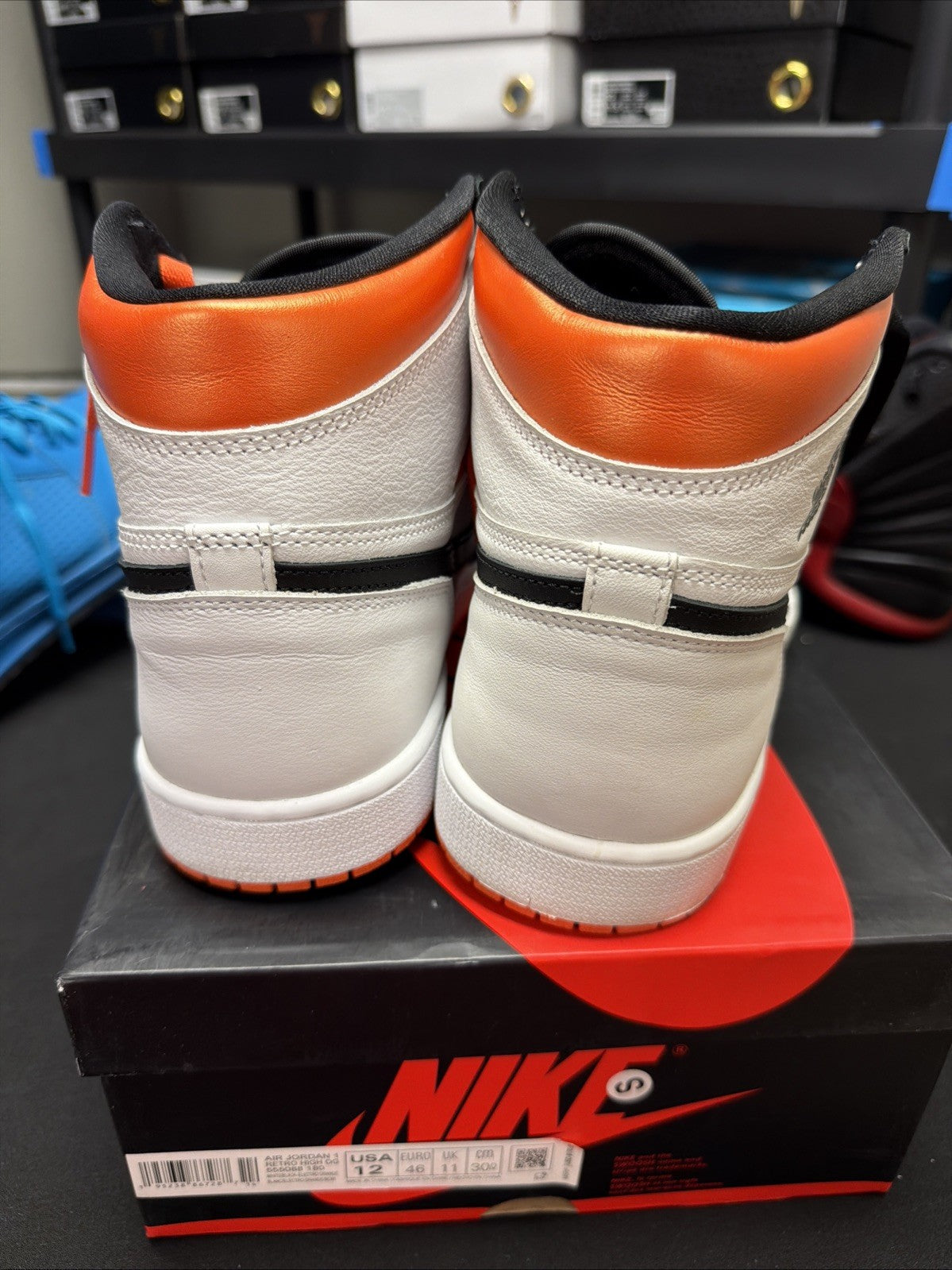 Jordan 1 Retro High Electro Orange Size 12