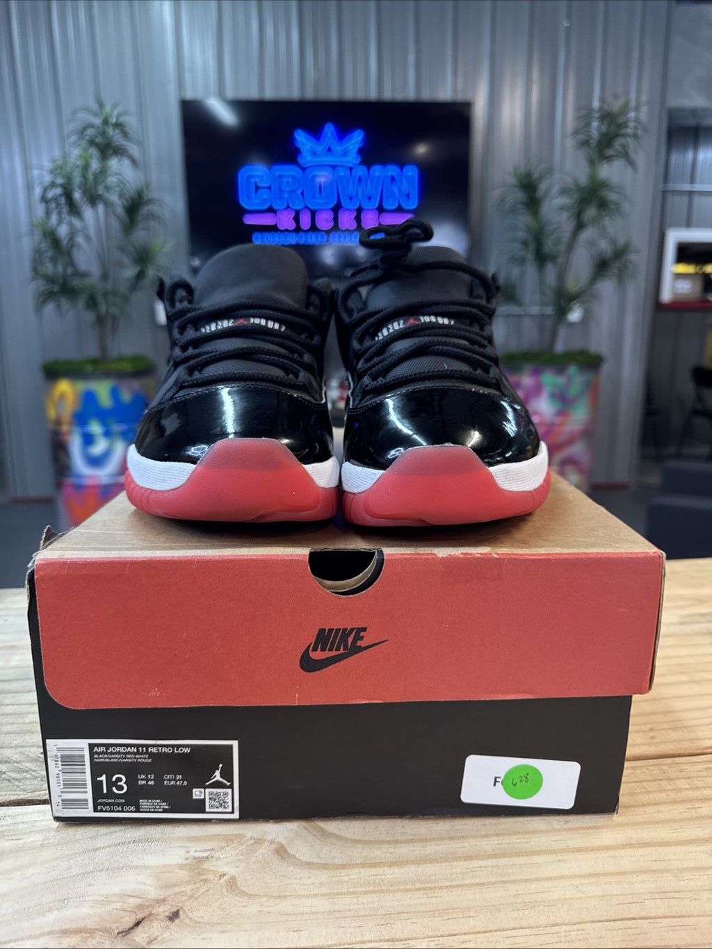 Size 13 - Air Jordan 11 Retro Low "BRED" 2025 | Wore Once