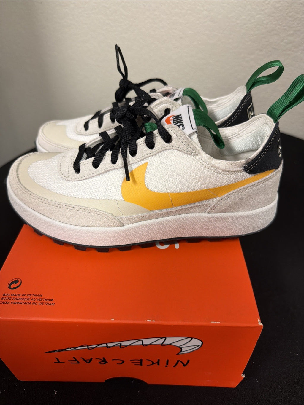 Nike x Tom Sachs General Purpose Shoe Summit White Gold DA6672-100 W Size 5.5/M4