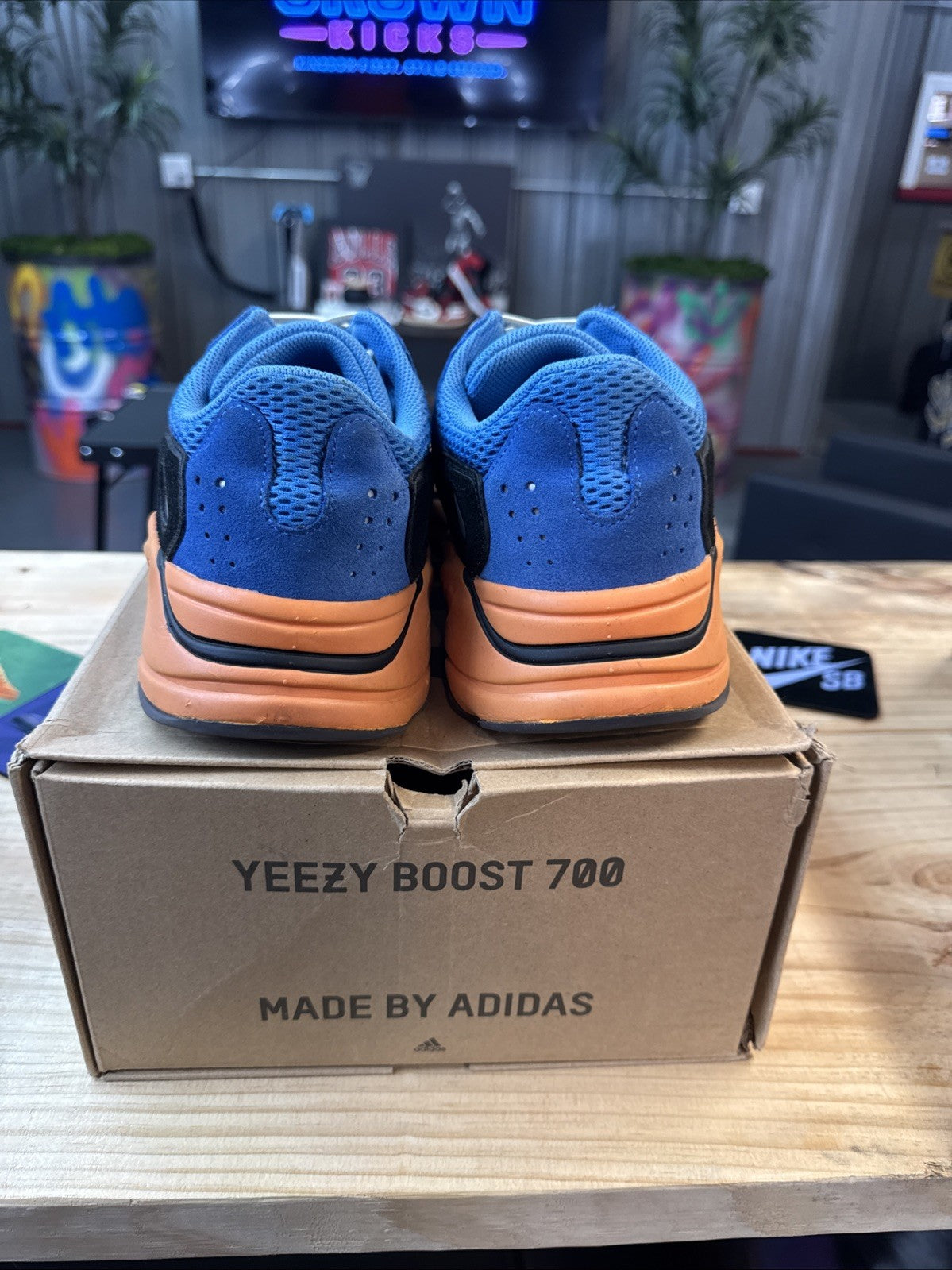 Size 12 - adidas Yeezy Boost 700 Bright Blue