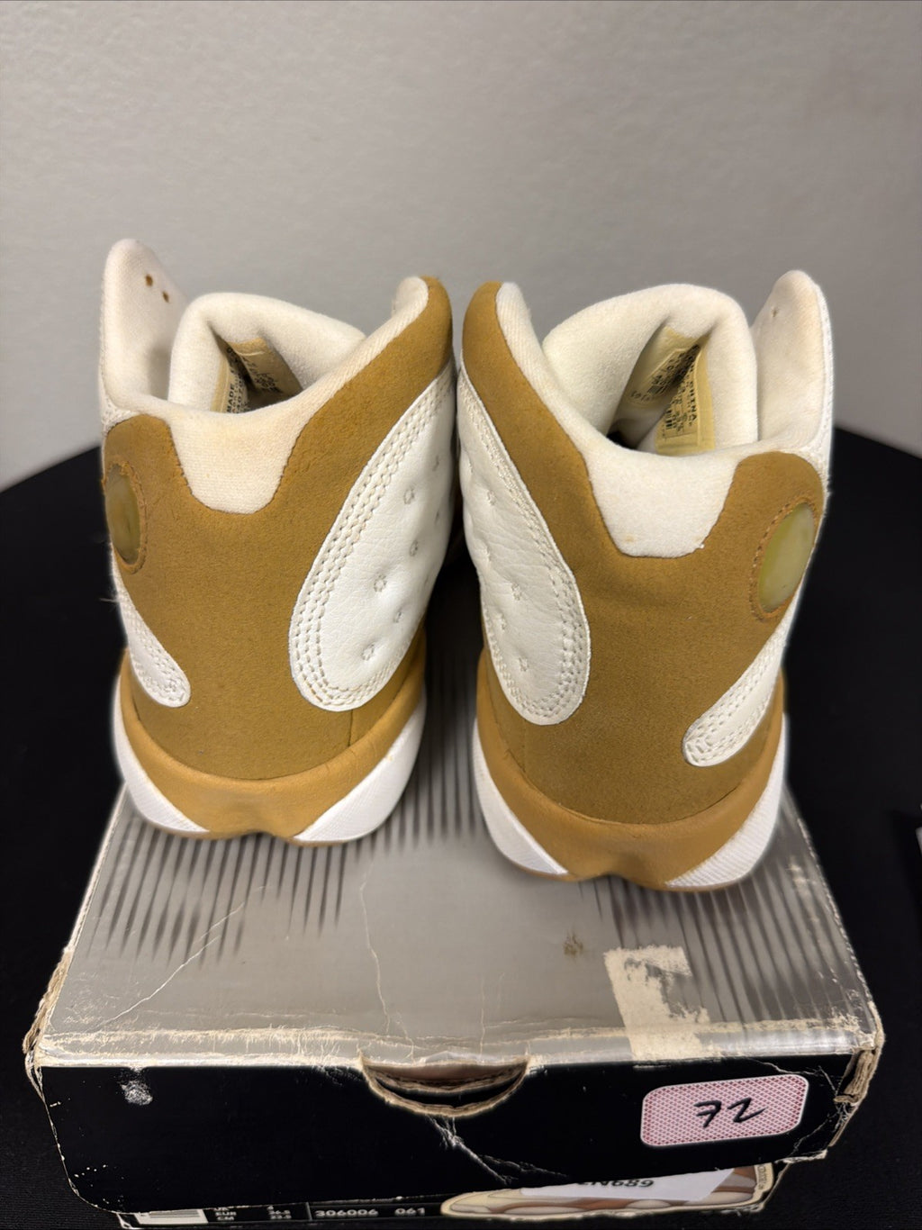 Nike Air Jordan 13 Retro Wheat White Size 4.5 Youth DJ3003-171