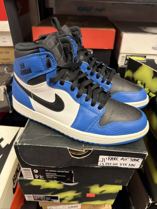 Jordan 1 Rare Air Soar Blue 2017  Men Size 9 Preowned Authenticated