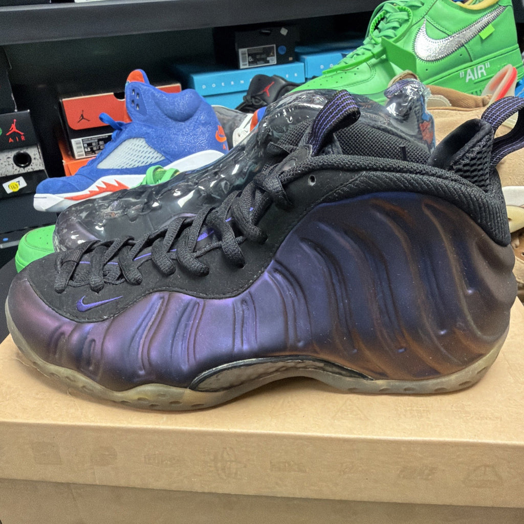 Size 9.5 - Nike Air Foamposite One 2009 Eggplant 1 Penny Max Zoom Copper Royal