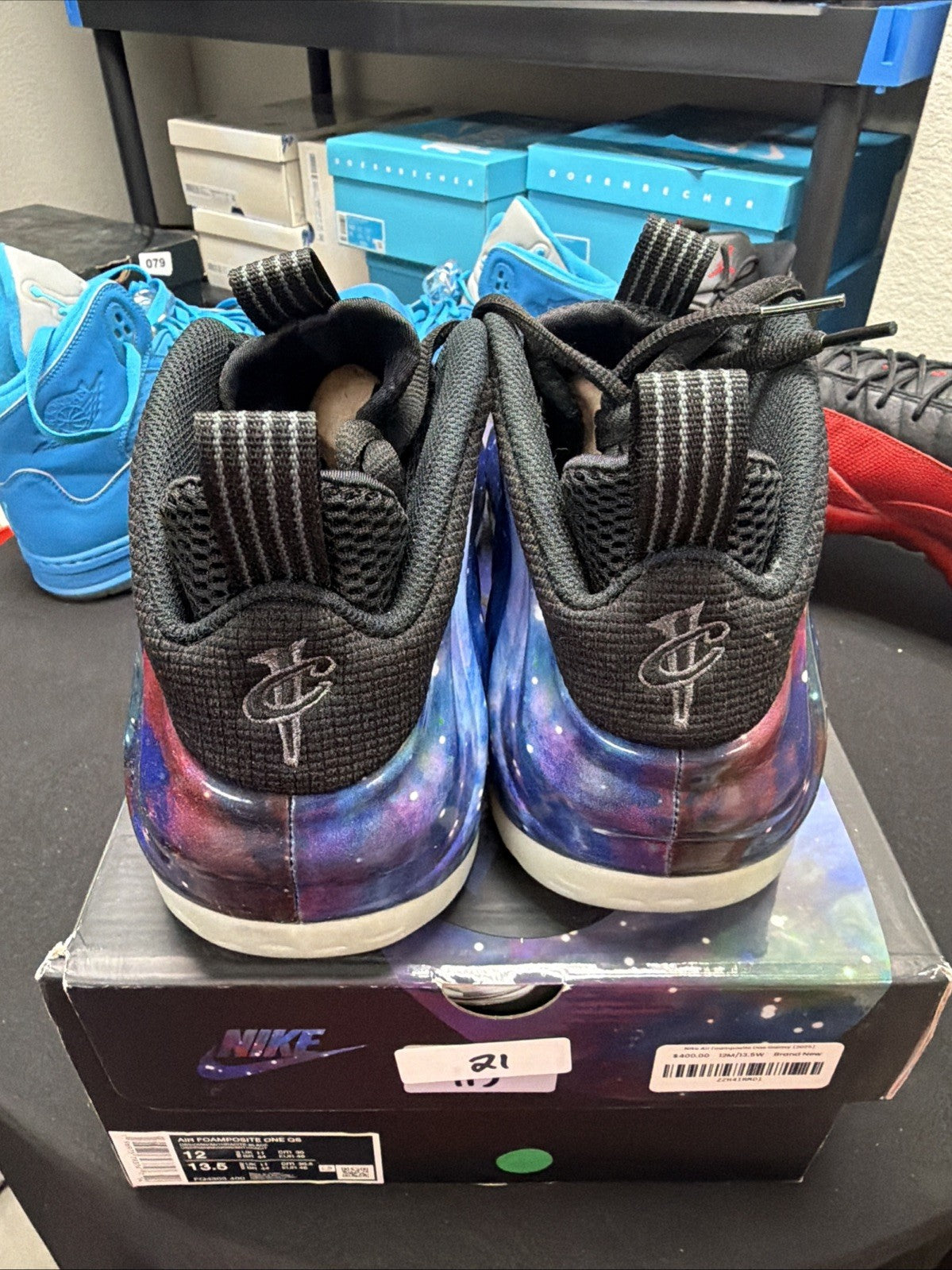 2025 Nike Air Foamposite One QS Galaxy FQ4303-400 sz 12 Snkrs