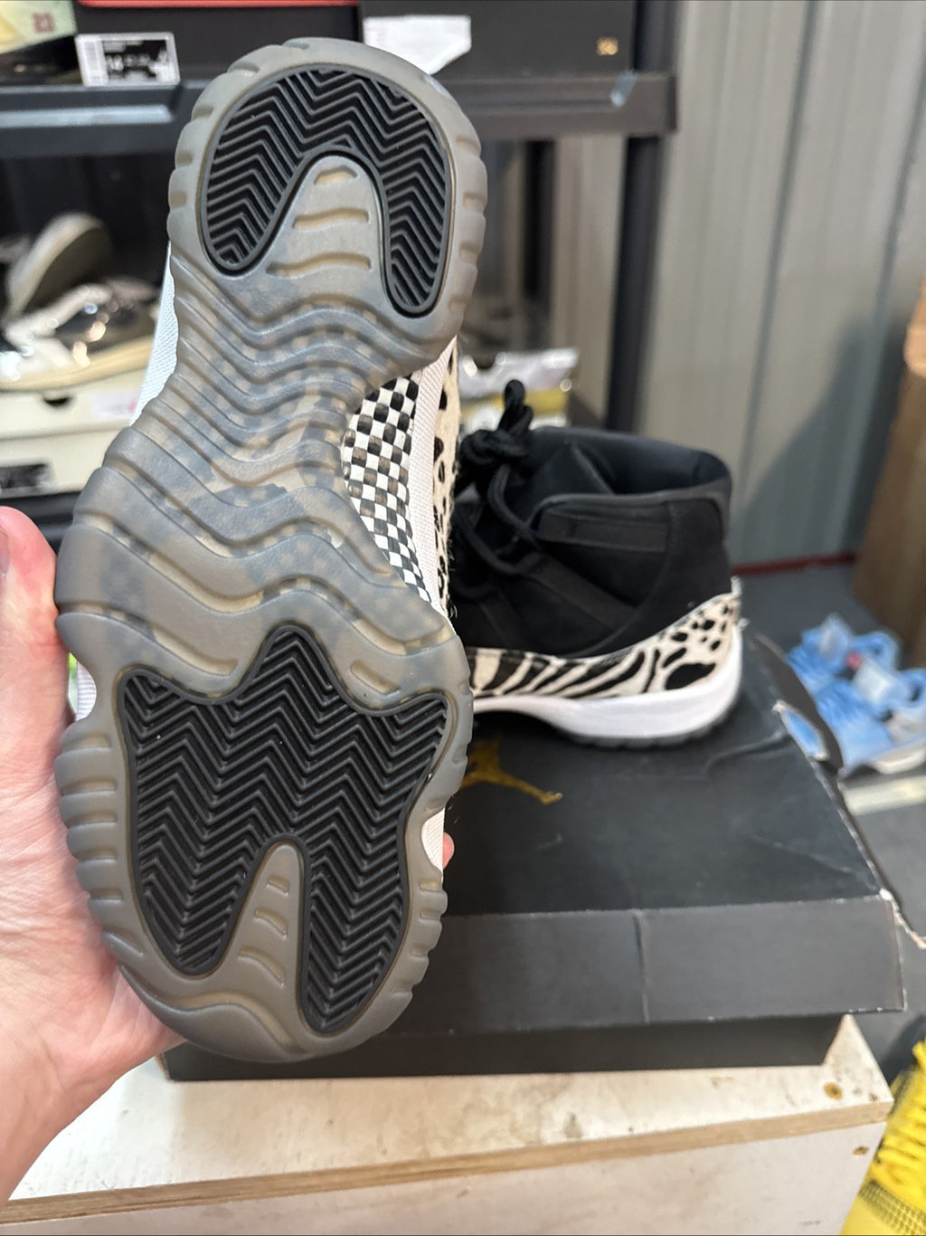 Size 9W - Jordan Retro 11 Animal Instinct | Worn Once - Replacement Box