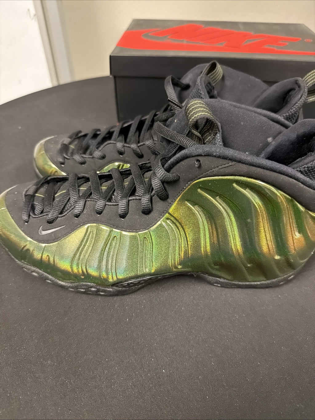 Size 11 - Nike Air Foamposite One Legion Green 314996-301 Black