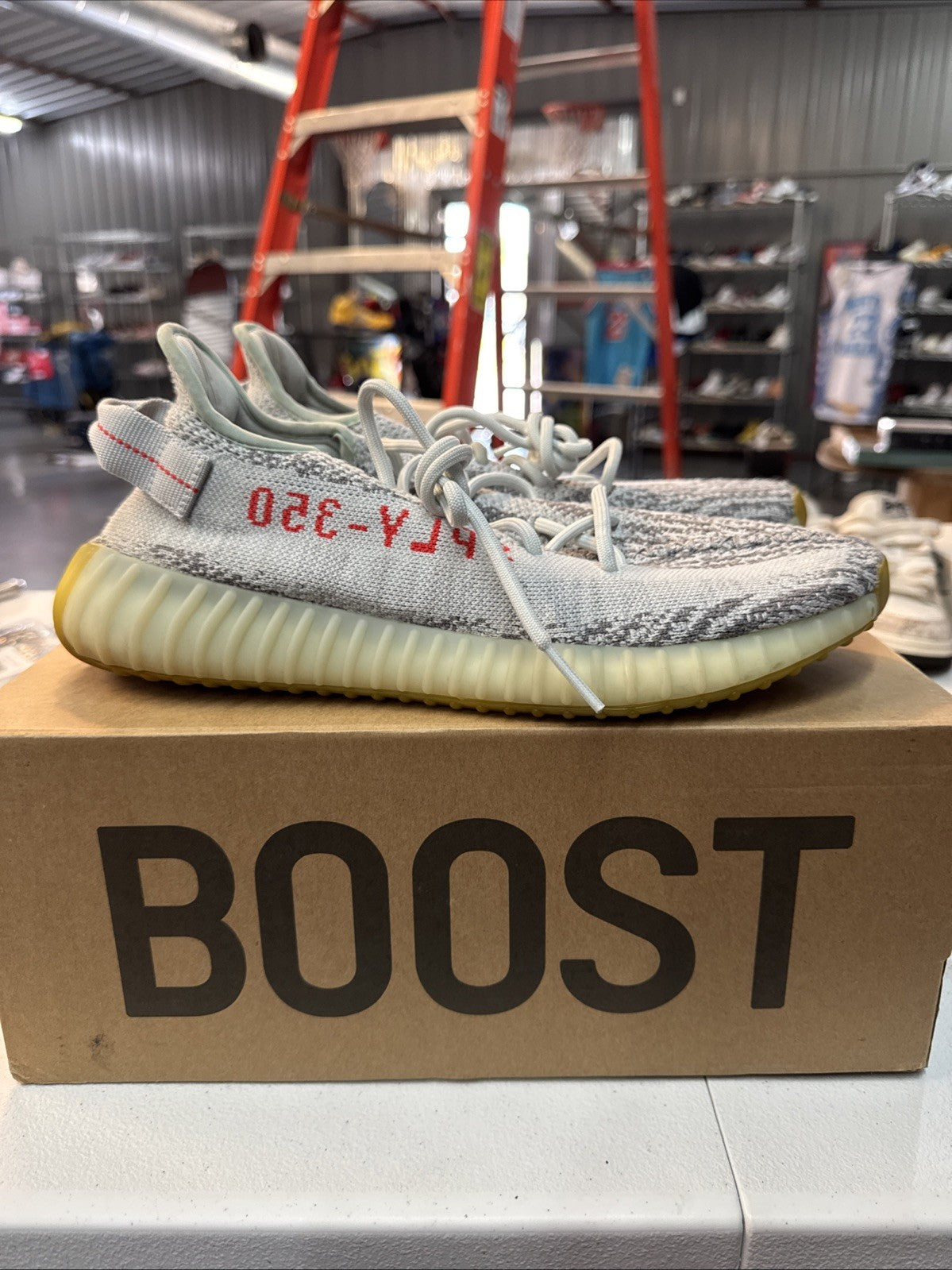Size 10.5 - Adidas Yeezy Boost 350 V2 Blue Tint