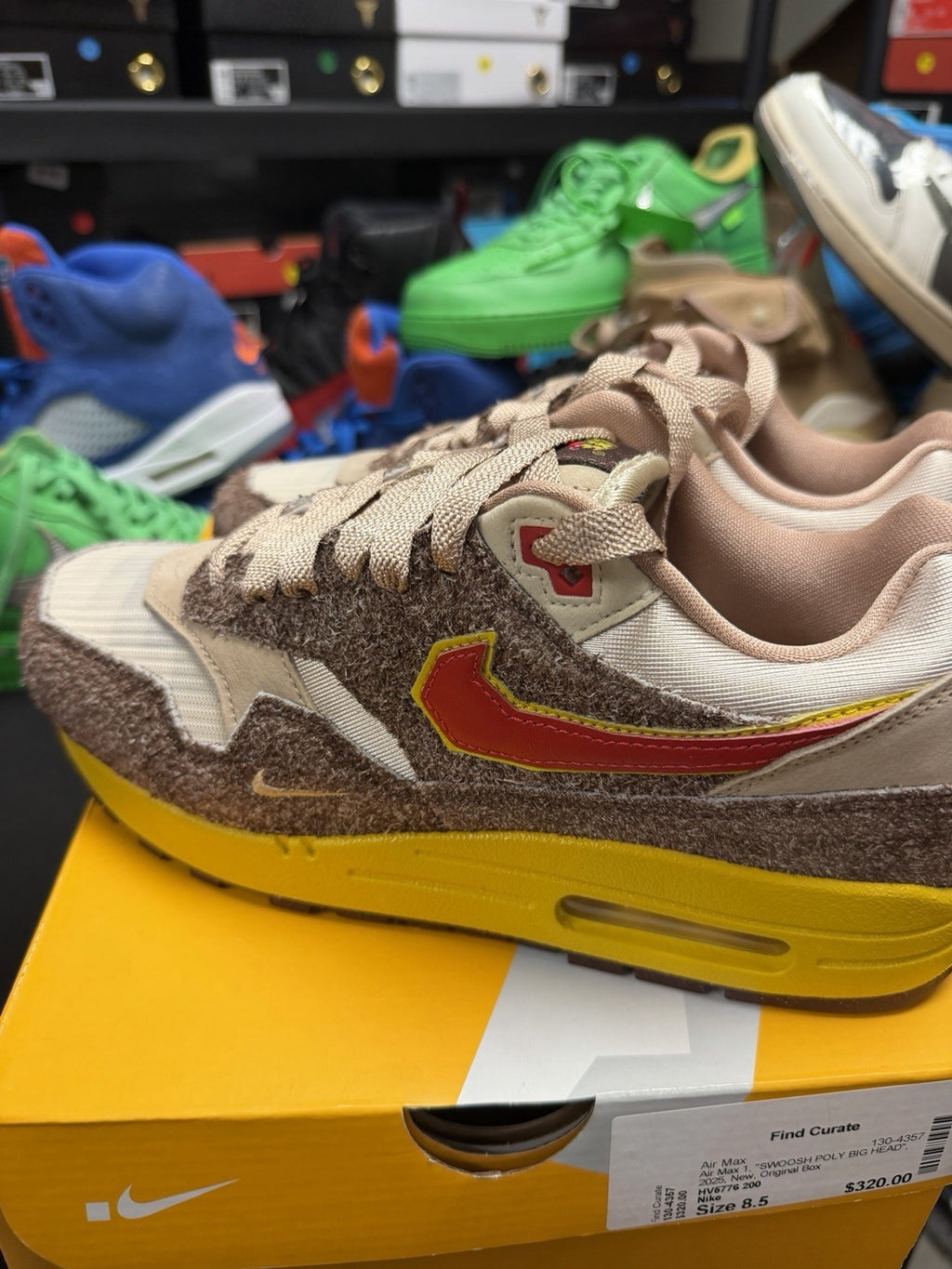 Size 8.5 - Nike Air Max 1 Low Poly - Big Head Origins