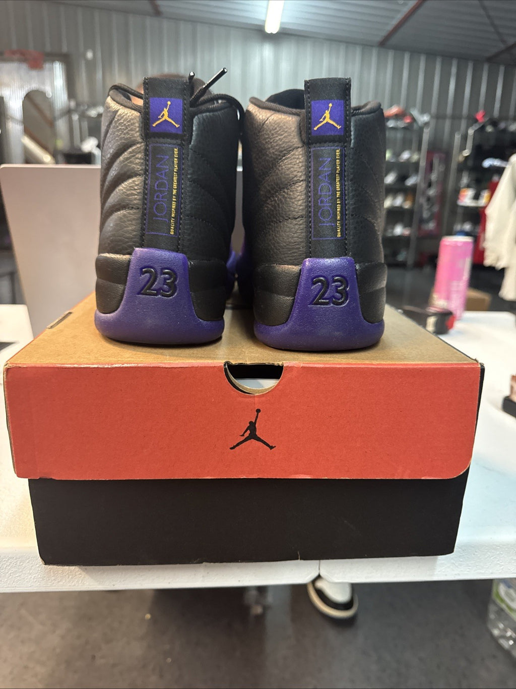 Size 10 - Jordan 12 Retro Mid Field Purple DS