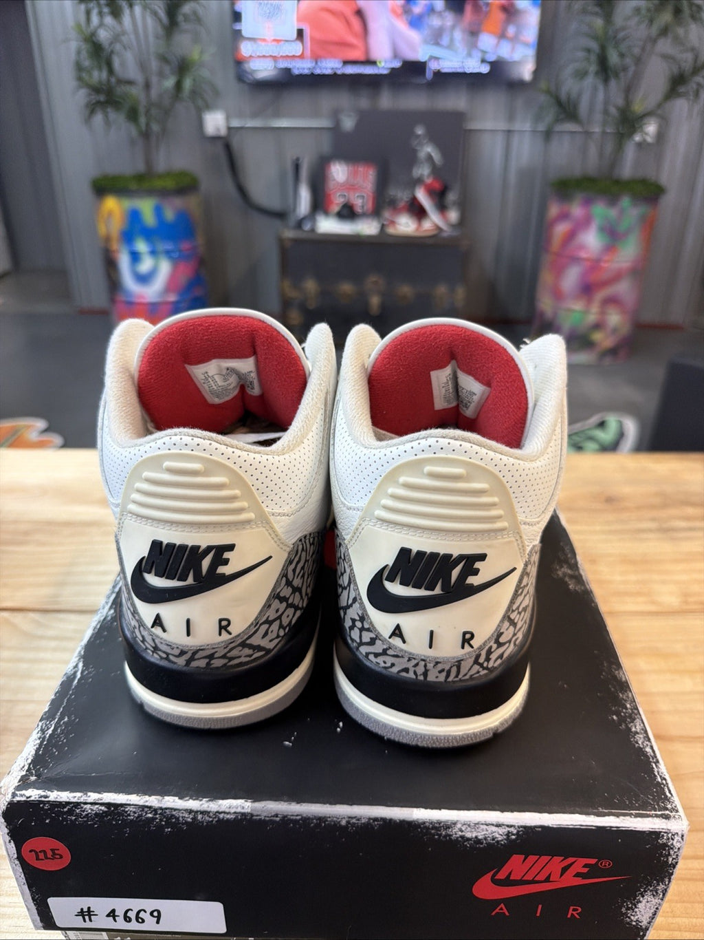 Air Jordan 3 Retro White Cement Reimagined 2023 Style # DN3707-100 Size 11