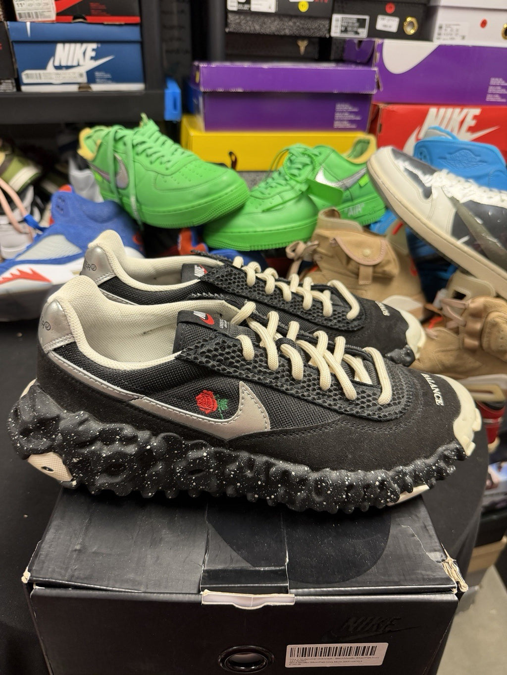 Nike Undercover x Overbreak SP Black Size 11.5 (353)