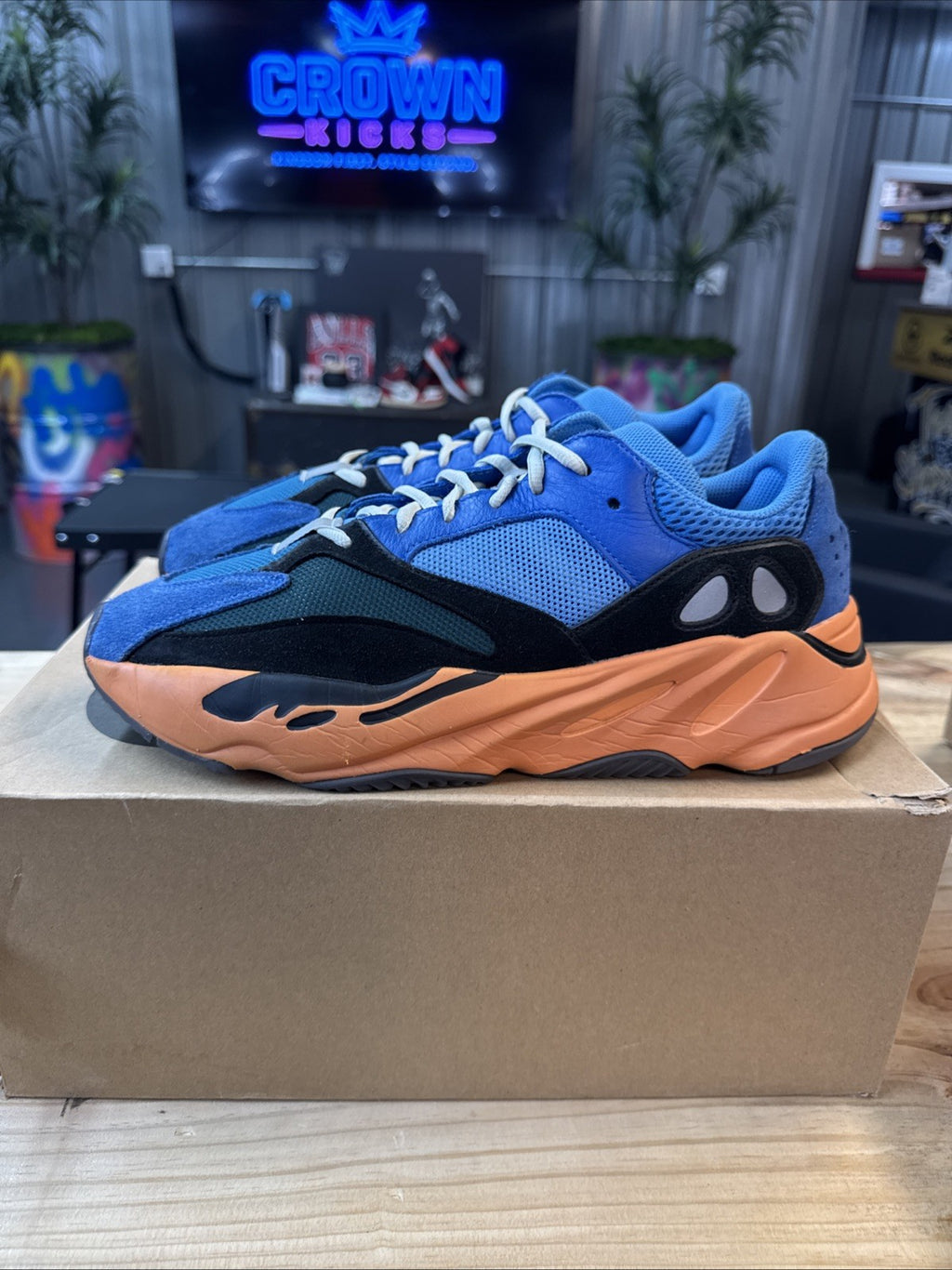 Size 12 - adidas Yeezy Boost 700 Bright Blue