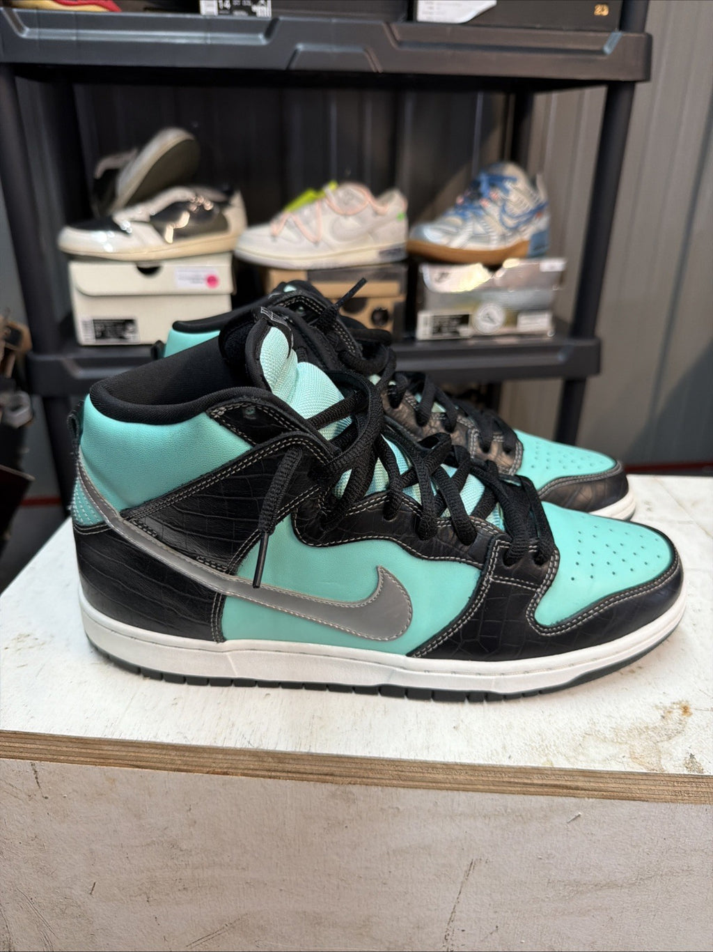 Size 13 - Nike SB Dunk High Premium x Diamond Supply Co. Tiffany 2014