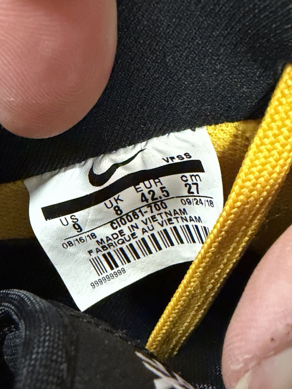 Nike Air Force 1 Low '07 LV8 “Dark Sulfur” CI0061-700 Shoes SAMPLE PAIR!!!