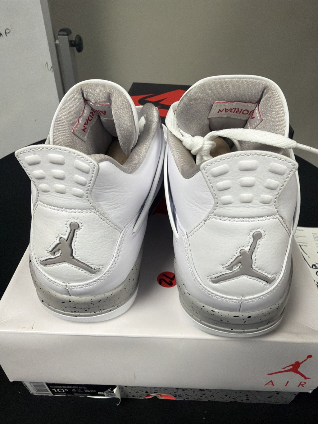 Air Jordan 4 Retro White Oreo Men's Size 10.5 CT8527-100