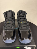 NIKE MENS AIR JORDAN 11 RETRO GAMMA BLACK BLUE CT8012-047-SIZE 10 NEW