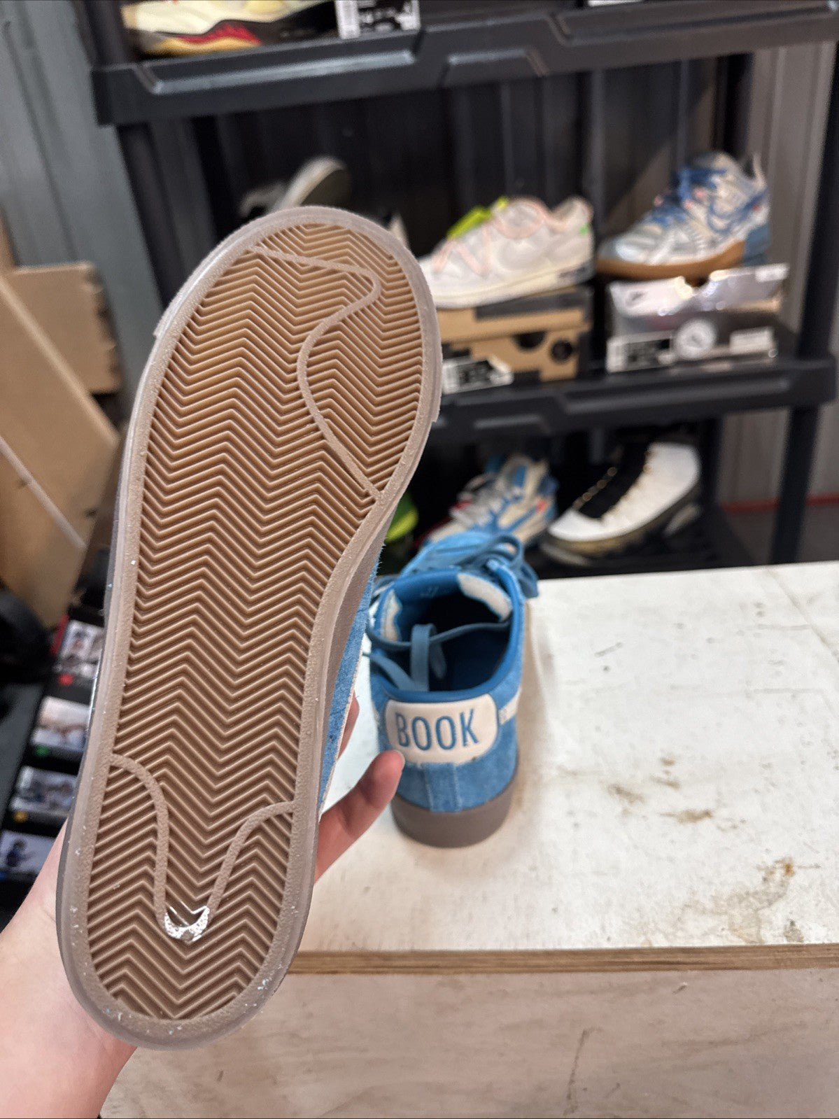 Size 7.5 - Nike Blazer Low Devin Booker 'Chevy' | Comes With Replacement Box