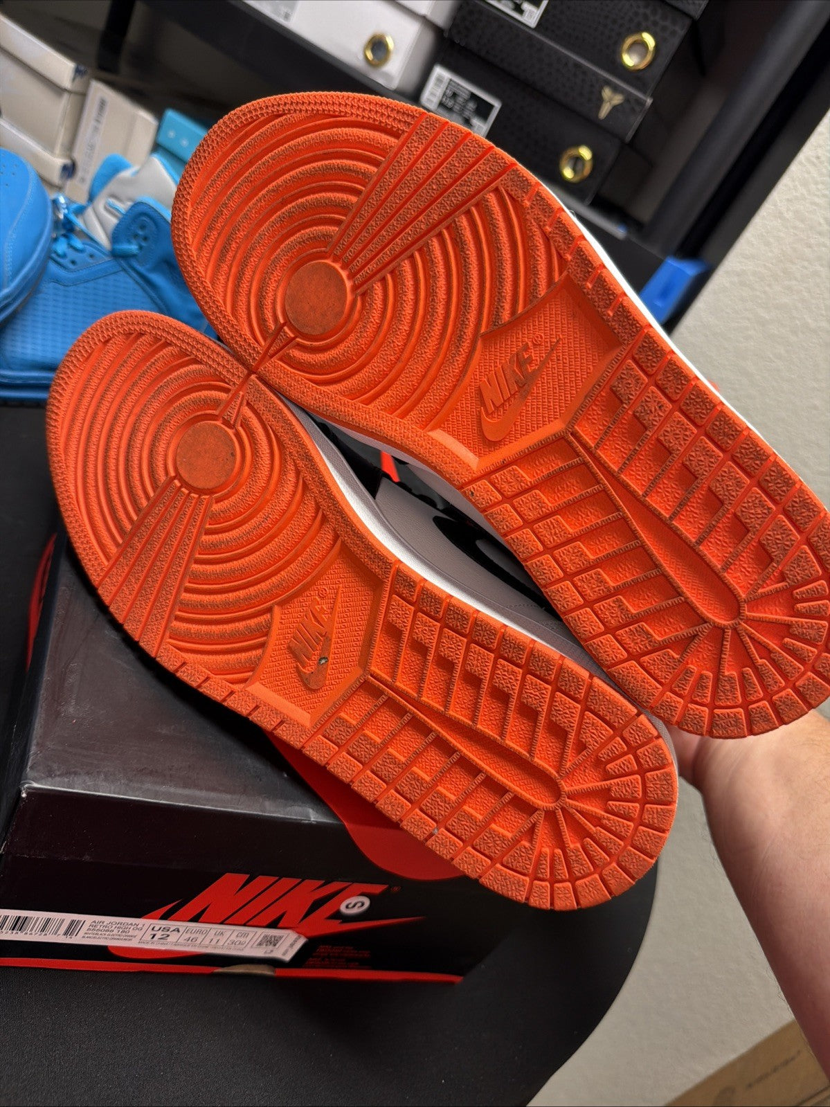 Jordan 1 Retro High Electro Orange Size 12