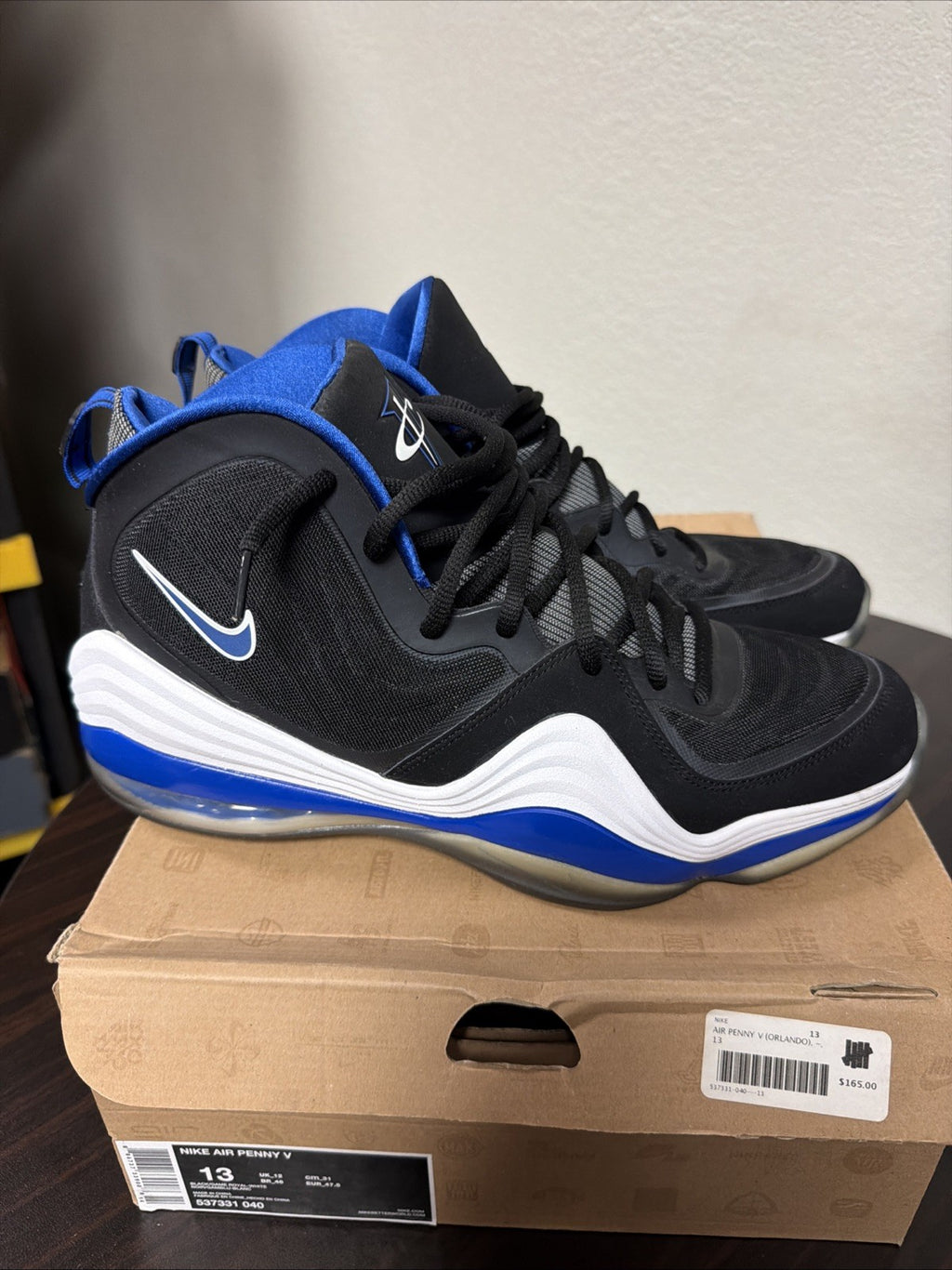 Nike Air Penny 5 Orlando Size 13 537331-040