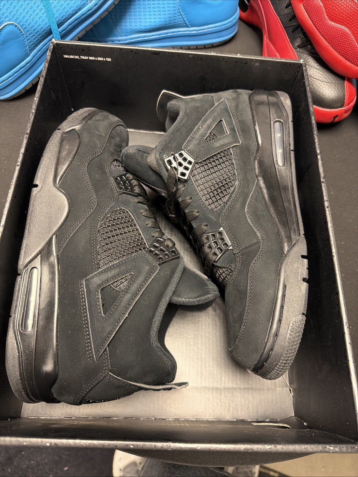 Size 12 - Jordan 4 Retro Mid Black Cat